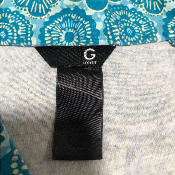 G by GUESS Blue & White Floral Mini Dress - Picture 5 of 8